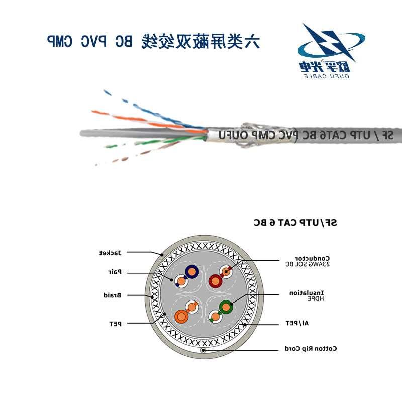 南川区SF/UTP CAT6双绞线安装电缆